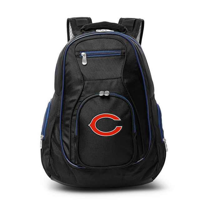 Chicago Bears 19" Premium Laptop Backpack with Colored Trim