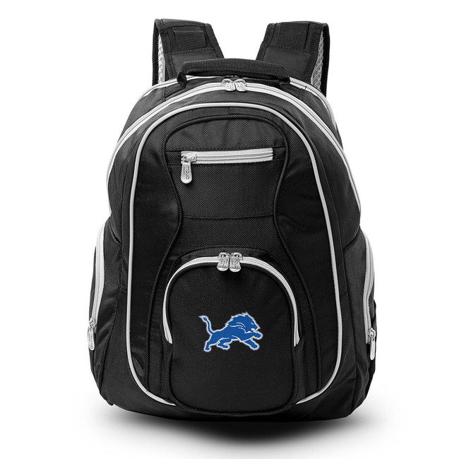 Detroit Lions 19" Premium Laptop Backpack with Colored Trim