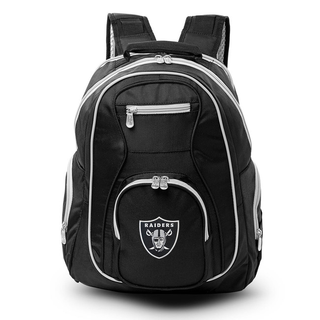 Las Vegas Raiders 19" Premium Laptop Backpack with Colored Trim