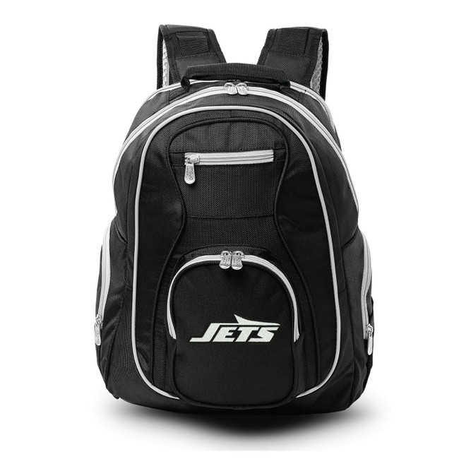 New York Jets 19" Premium Laptop Backpack with Colored Trim