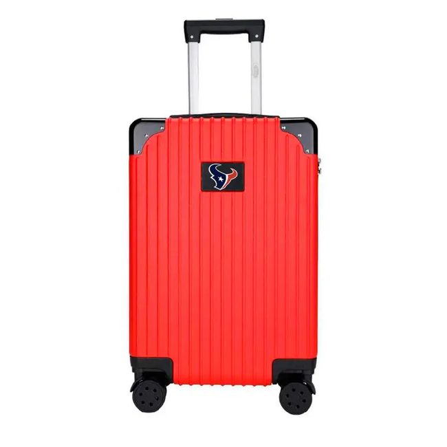 Houston Texans Red 21in. Executive 2-Toned Carry On Spinner