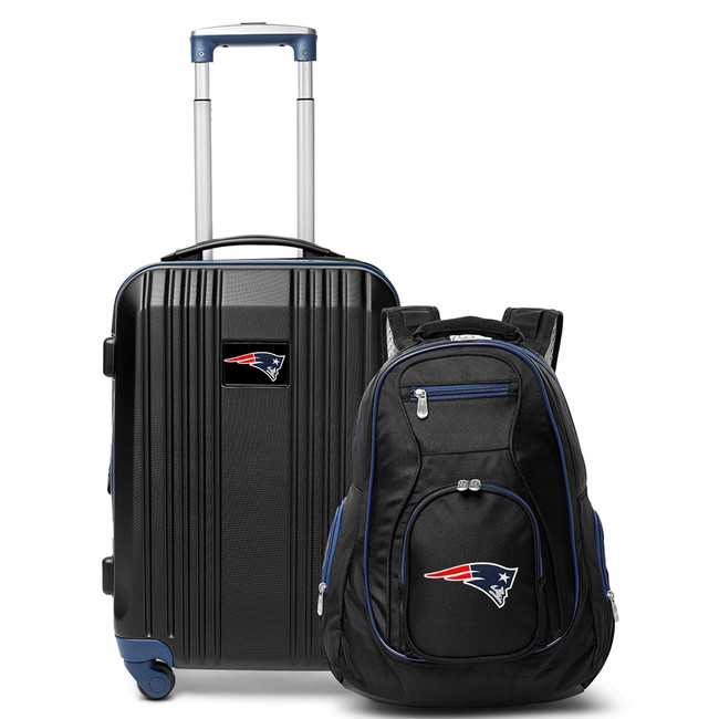 New England Patriots Premium 2 Piece Backpack & Carry-On Set