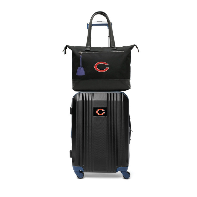 Chicago Bears Laptop Tote Bag and Luggage Set