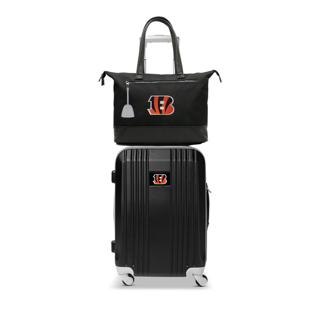 Cincinnati Bengals Laptop Tote Bag and Luggage Set