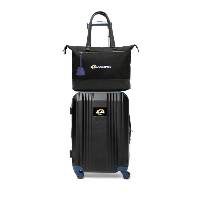Los Angeles Rams Laptop Tote Bag and Luggage Set