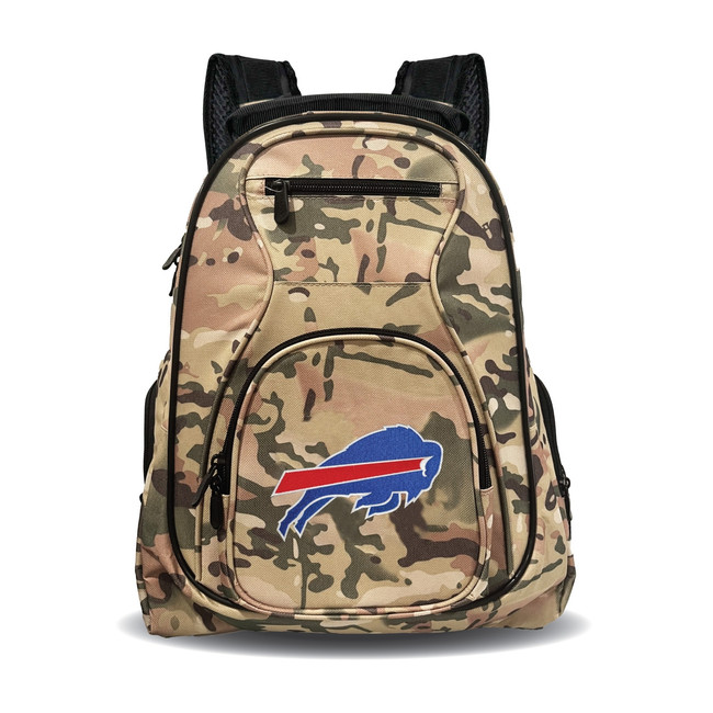 Buffalo Bills 19" Premium Camo Laptop Backpack