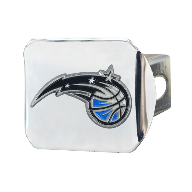 Orlando Magic Hitch Cover - 3D Color Emblem Magic Basketball with Wordmark Logo