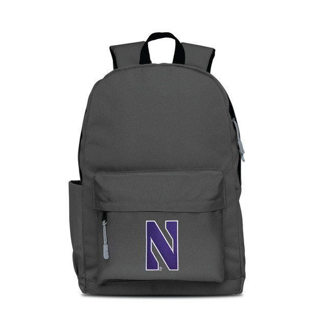 Northwestern Wildcats Campus Laptop Backpack - Gray