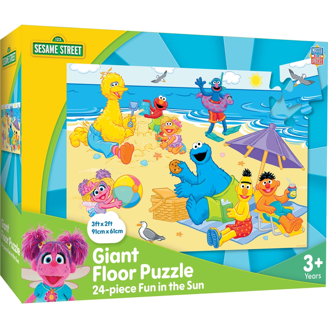 Sesame Street - Fun in the Sun 24 Piece Floor Puzzle