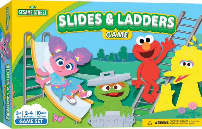 Sesame Street Playground Fun - Slides & Ladders Board Game