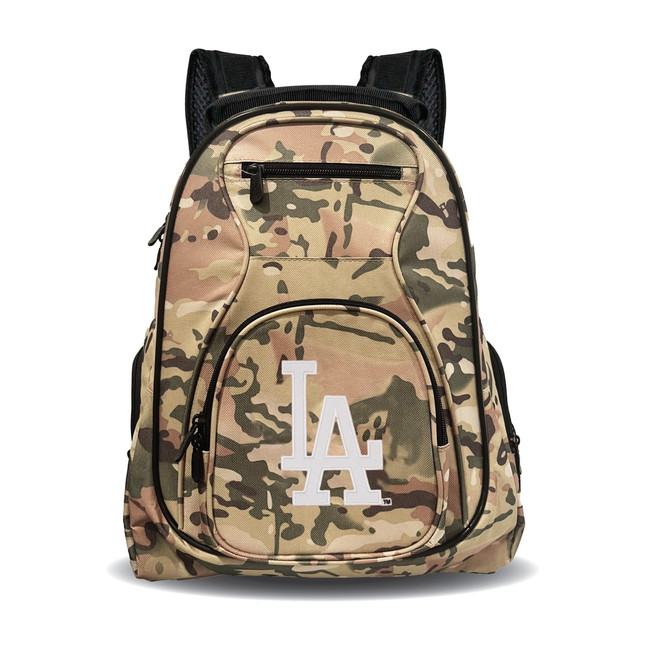 Los Angeles Dodgers 19" Premium Laptop Backpack Camo