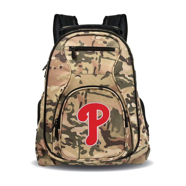 Philadelphia Phillies 19" Premium Laptop Backpack Camo