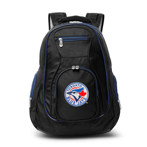 Toronto Blue Jays 19" Premium Laptop Backpack with Colored Trim