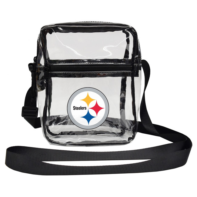 Pittsburgh Steelers Clear Sideline Purse Stadium Approved NFL Bag Fan Gear