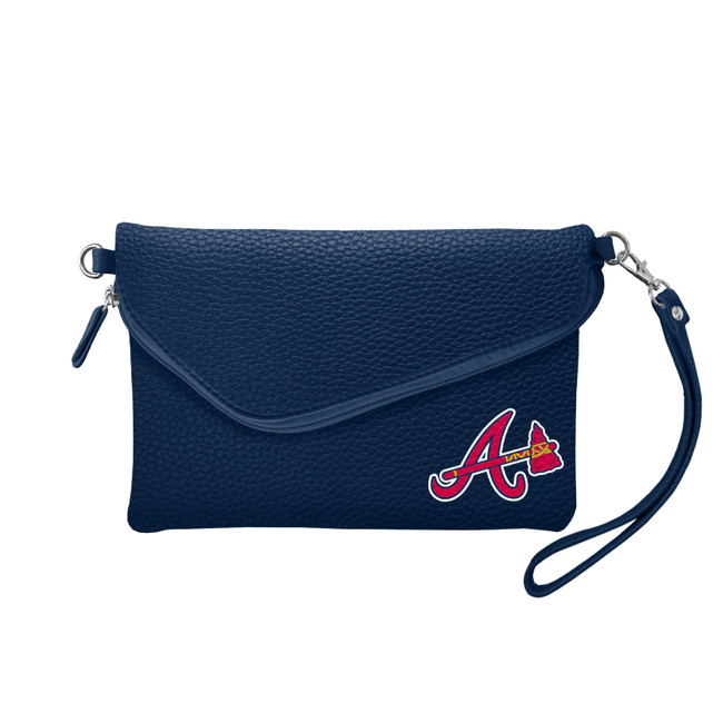 Atlanta Braves Pebble Crossbody Purse