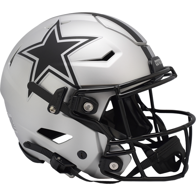 Dallas Cowboys Helmet Riddell Authentic Full Size SpeedFlex Style Rave Alternate