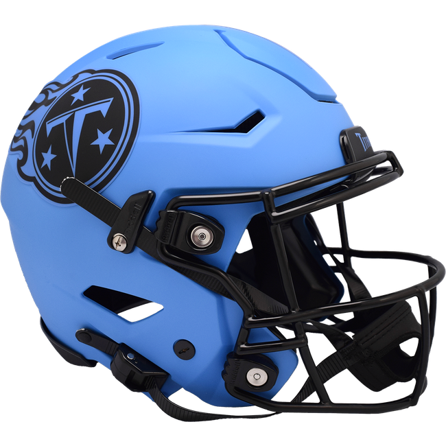 Tennessee Titans Helmet Riddell Authentic Full Size SpeedFlex Style Rave Alternate