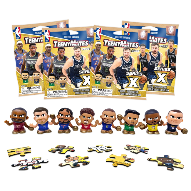 Teenymates NBA 2025 Players 32-Pack Display