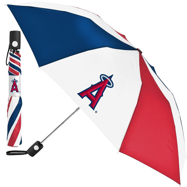 Los Angeles Angels 42 Inch Auto Folding Umbrella