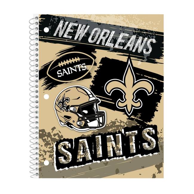 New Orleans Saints Spiral Notebook NFL School Office Writing Journal