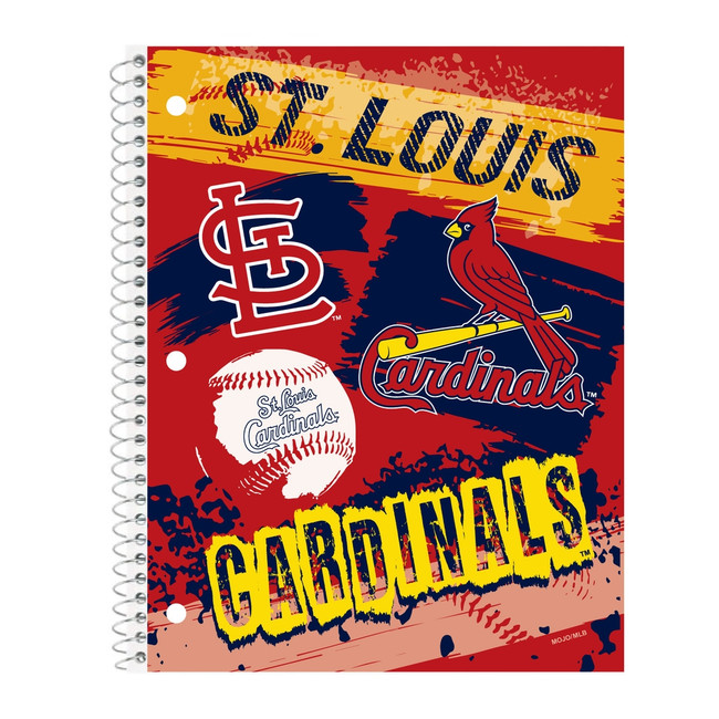 St. Louis Cardinals Spiral Notebook MLB School Office Writing Journal