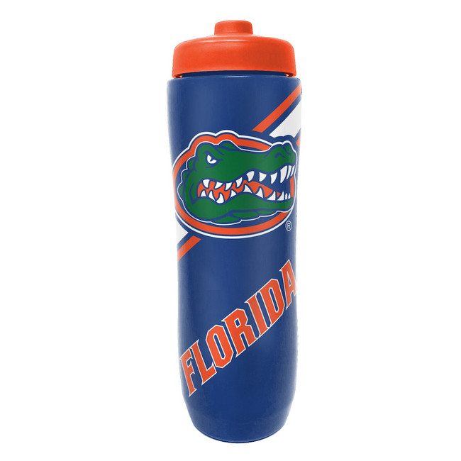 Florida Gators Squeezy Water Bottle Sports Drink Bottle Fan Gear