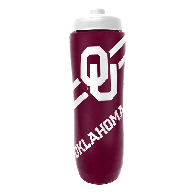 Oklahoma Sooners Squeezy Water Bottle Sports Drink Bottle Fan Gear