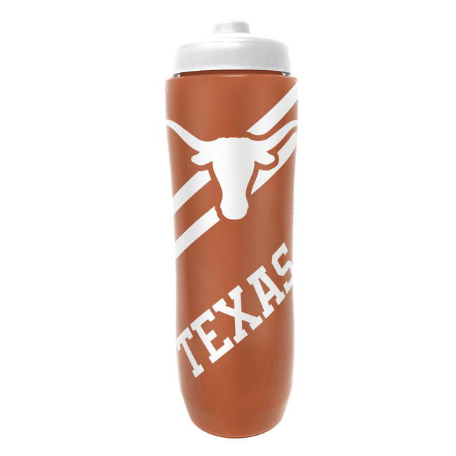 Texas Longhorns Squeezy Water Bottle Sports Drink Bottle Fan Gear