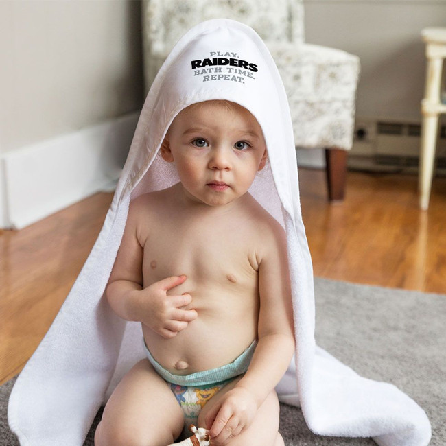 Las Vegas Raiders Hooded Baby Towel All Pro