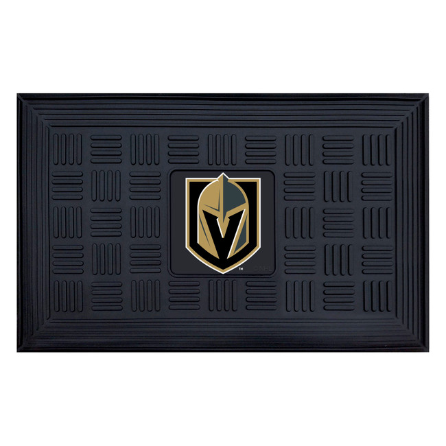 NHL - Vegas Golden Knights Medallion Door Mat 19.5"x31.25"