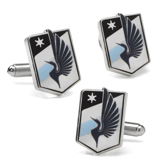 Minnesota United Cufflinks and Lapel Pin Gift Set, cufflinks, Minnesota United FC ties, Minnesota United FC bow ties, Minnesota United FC bracelets, Minnesota United FC money clips, Minnesota United FC gifts for dads, Minnesota United FC gifts, Minnesota United FC tie gift sets, Minnesota United FC lapel pins, Minnesota United FC professional gifts for dads, Minnesota United FC company promotion gifts, Minnesota United FC mens office gifts, Minnesota United FC mens professional gifts, Minnesota United FC mens gift ideas,