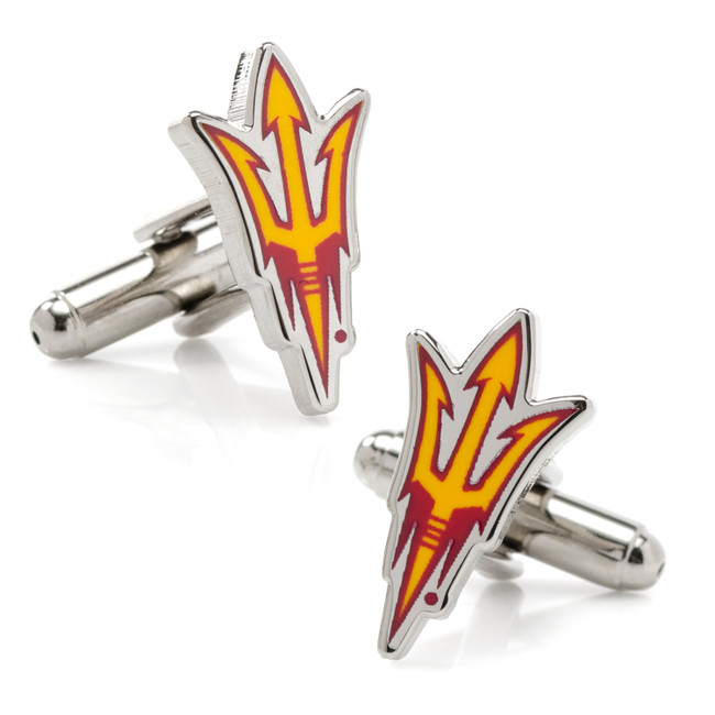Arizona State Sun Devils Pitchfork Cufflinks