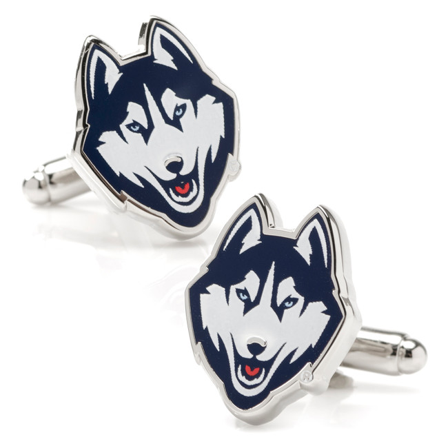 Connecticut Huskies Cufflinks