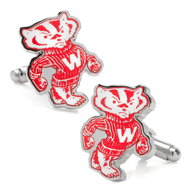 Vintage Wisconsin Badgers Cufflinks
