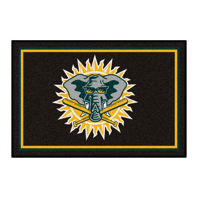 Retro Collection - 2000 Oakland Athletics 4x6 Rug