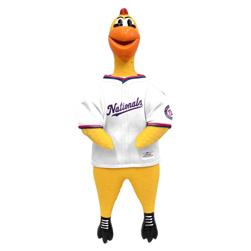 Washington Nationals Team Rubber Chicken Toy
