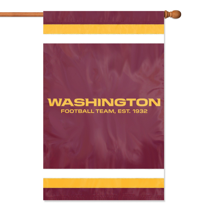 Washington Commanders Applique Banner Flag