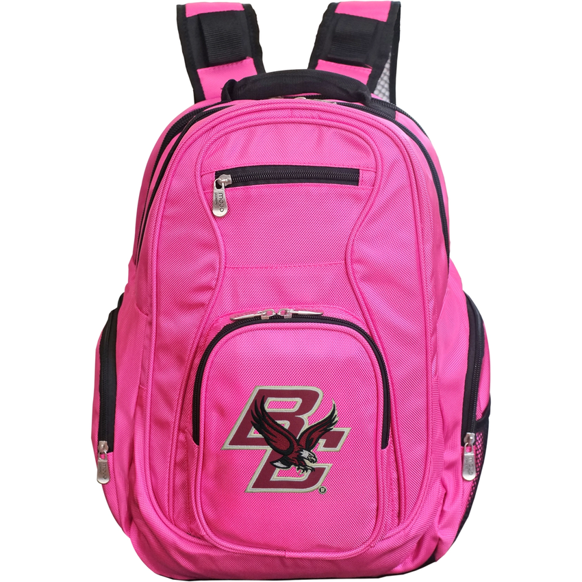 Boston College 19" Premium Laptop Backpack - Pink