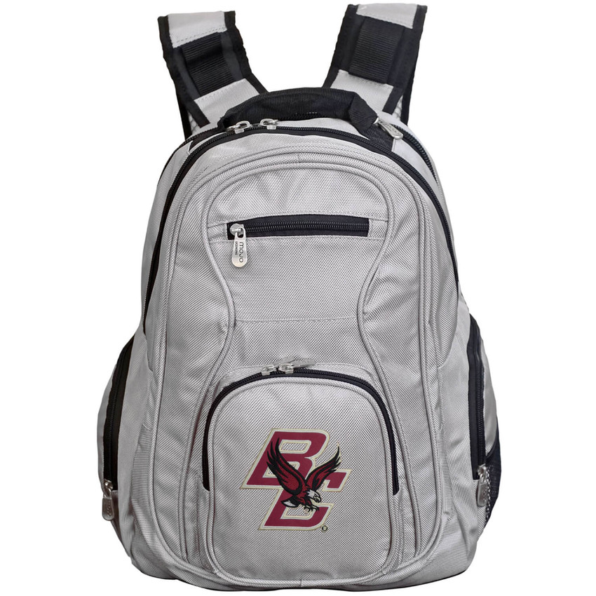 Boston College 19" Premium Laptop Backpack - Gray