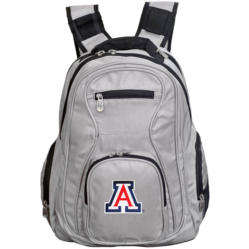 Arizona Wildcats 19" Premium Laptop Backpack - Gray