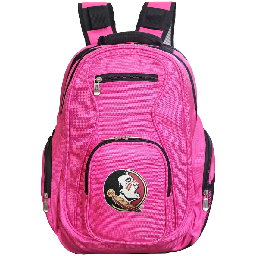 Florida State Seminoles 19" Premium Laptop Backpack - Pink