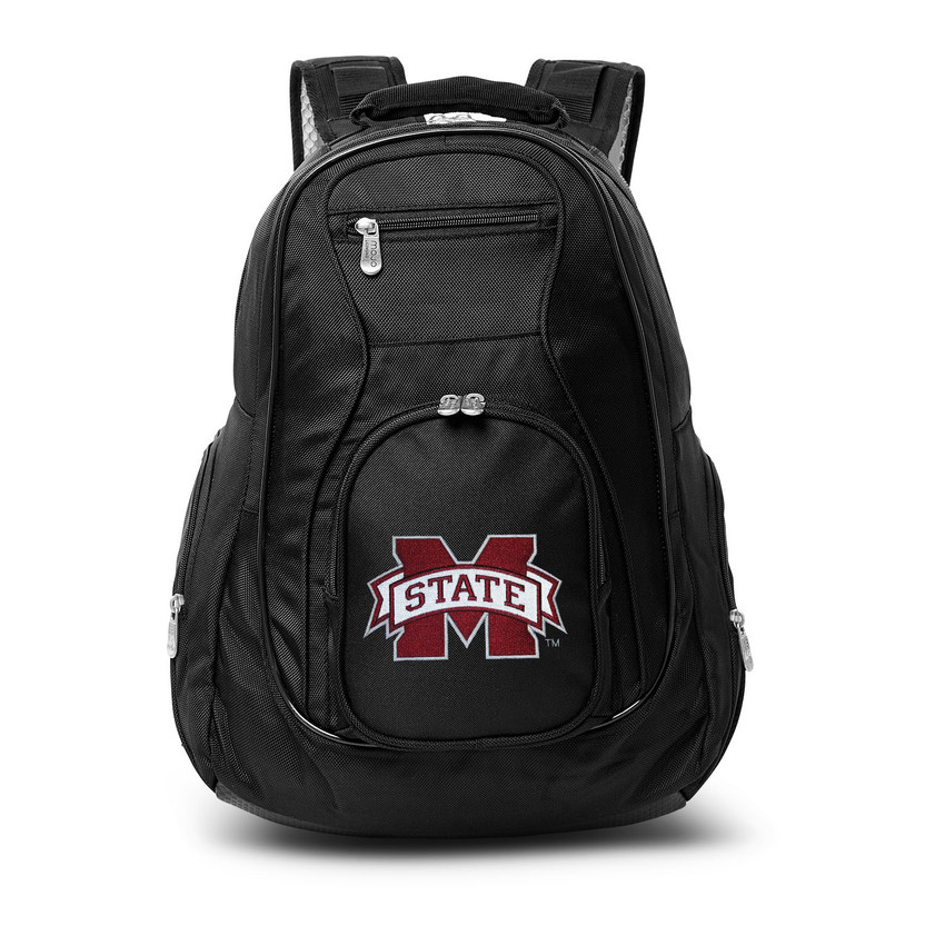 Mississippi State Bulldogs 19" Premium Laptop Backpack - Black