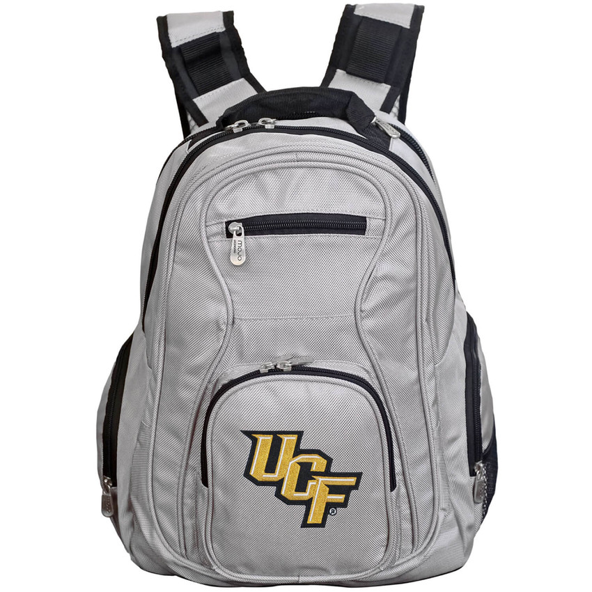 Central Florida Knights 19" Premium Laptop Backpack - Gray