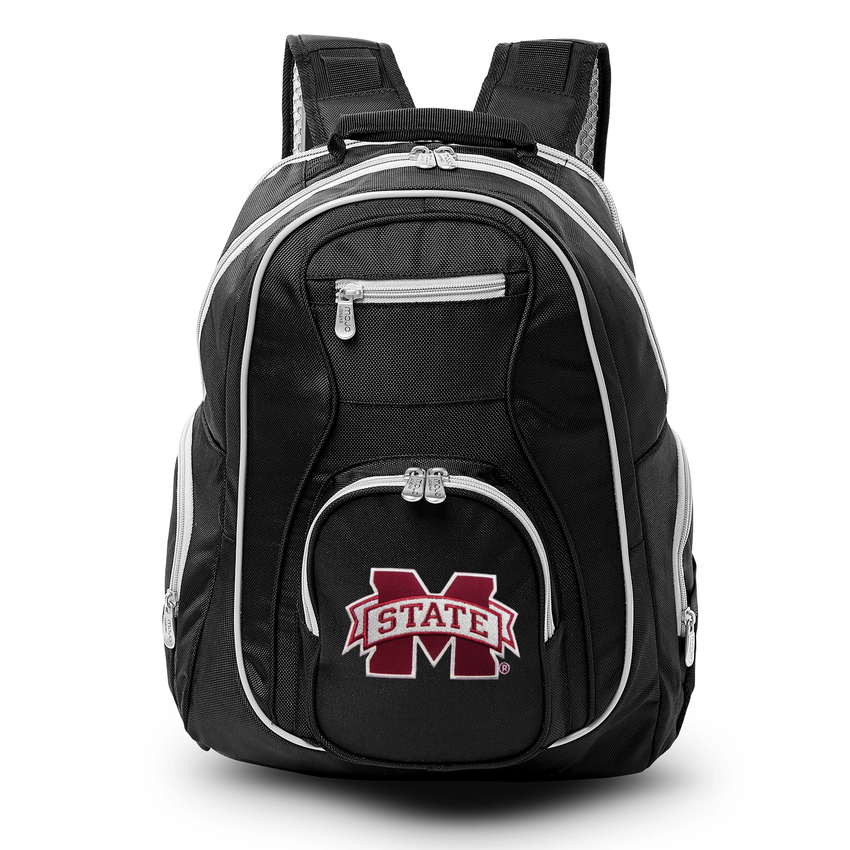 Mississippi State Bulldogs 19" Premium Laptop Backpack Color Trim