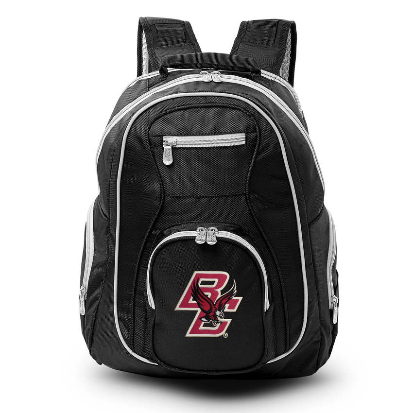 Boston College Eagles 19"Premium Backpack, Colored Trim