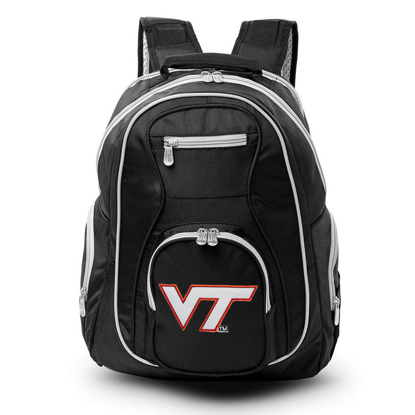 Virginia Tech Hokies 19" Premium Backpack with Colored Trim