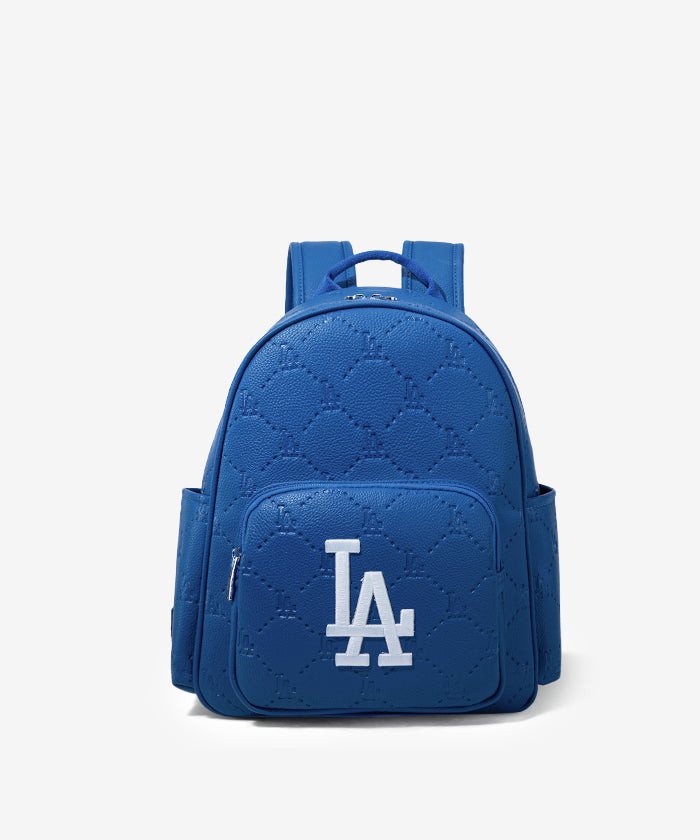 Los Angeles Dodgers Leather Baseball Backpack