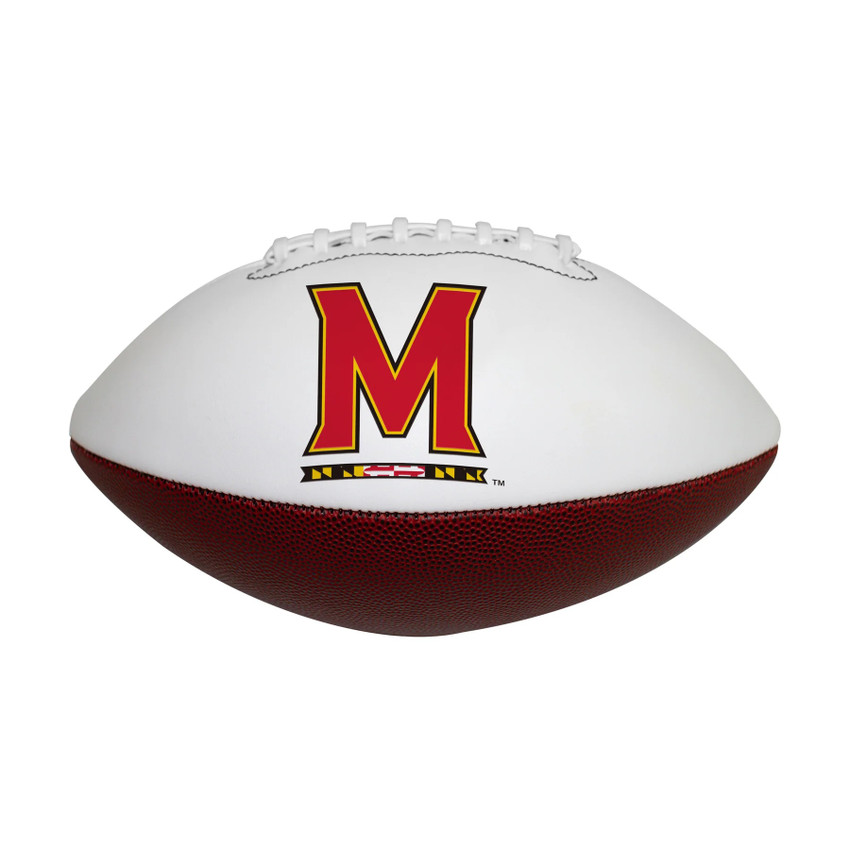 Maryland Terrapins Full Size Autographable Football