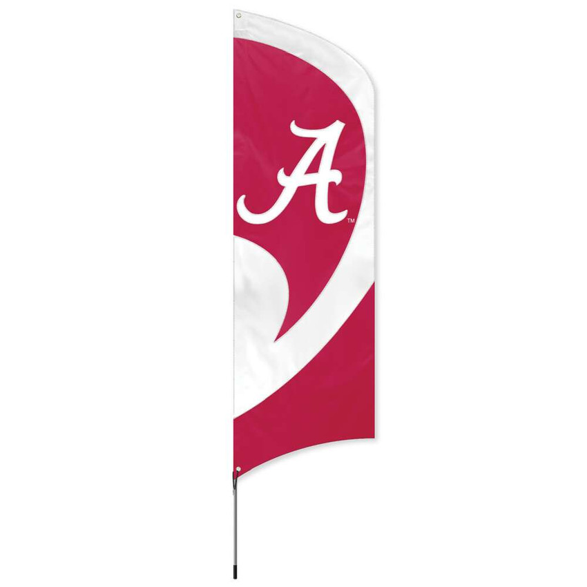Alabama Crimson Tide Tall Team Flag Kit