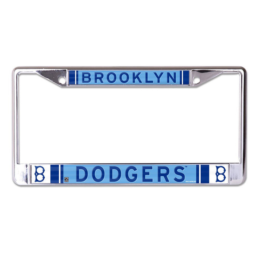 Los Angeles Dodgers Cooperstown Printed License Plate Frame